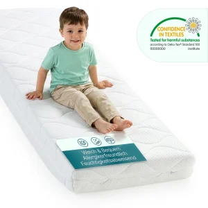 [neu.haus]® Koldskumsmadras for børn - øko-Tex Standard 100 lavet i EU