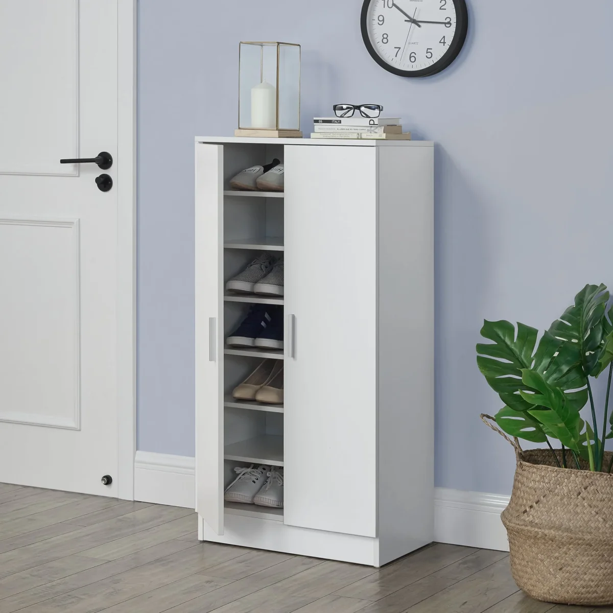 Skoskab Notribontaa 108x55x35 cm [en.casa] - Billede 8